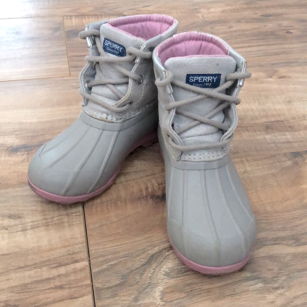 SPERRY girls duck boots